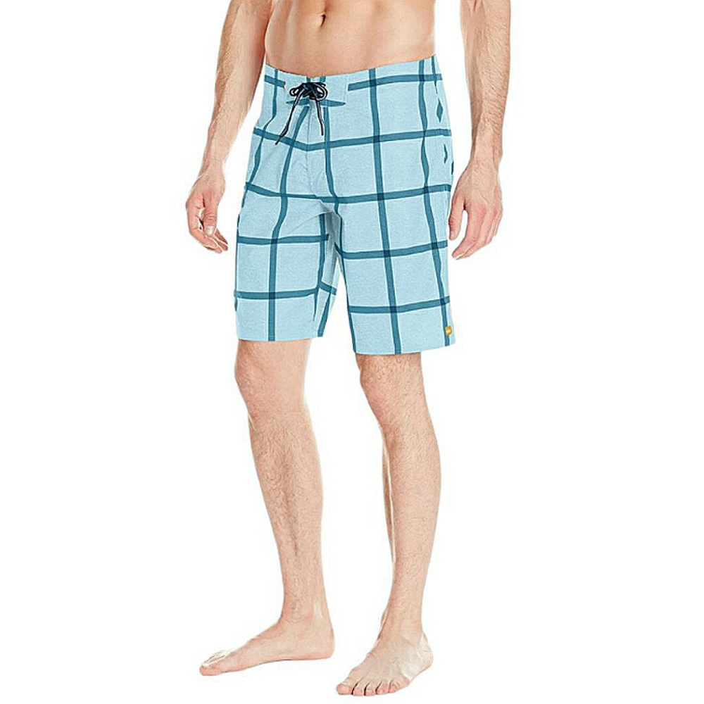 Quiksilver Waterman Collection Square Root 4 Tile 20" Length Board Shorts 34"/L